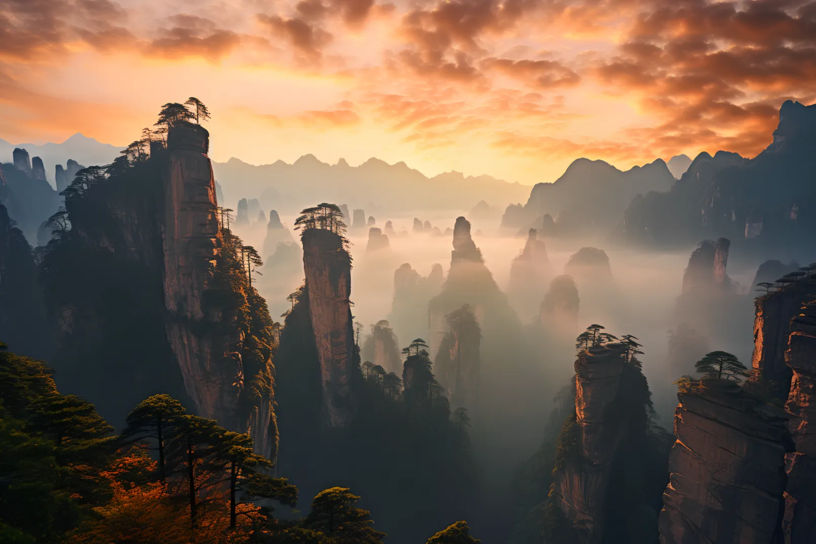 4天摄影聚焦张家界路线